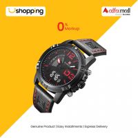 Naviforce Exclusive Edition Watch For Men - Black (NF-9095-4) - On Installments - ISPK-0139