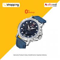 Naviforce Day And Time Edition Watch For Men - Blue (NF-9122-1) - On Installments - ISPK-0139