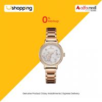 Naviforce Diamond Edition Watch For Women - Rose Gold (NF-5016-4) - On Installments - ISPK-0139