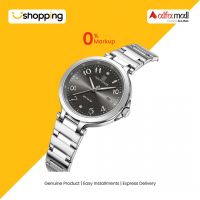 Naviforce Stainless Steel Watch For Women - Silver (NF-5033-2) - On Installments - ISPK-0139