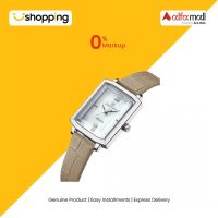 Naviforce Square Edition Watch For Women - Beige (NF-5039-7) - On Installments - ISPK-0139