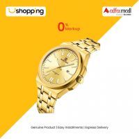 Naviforce Exclusive Date Edition Men's Watch Golden (NF-9226-2) - On Installments - ISPK-0139