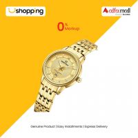 Naviforce Exlcusive Date Edition Women's Watch Golden (NF-8040L-5) - On Installments - ISPK-0139