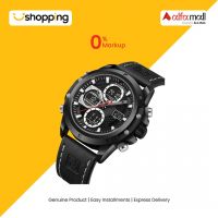 Naviforce Dual Time Editon Men's Watch Black (NF-9225-1) - On Installments - ISPK-0139