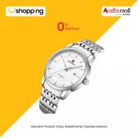 Naviforce Eclipse Edition Watch For Men Silver (nf-9228-g-1) - On Installments - ISPK-0139