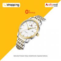 Naviforce Eclipse Edition Watch For Men Two Tone (NF-9228-G-3) - On Installments - ISPK-0139