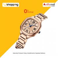 Naviforce Femme Square Edition Watch For Women Gold (NF-5042-3) - On Installments - ISPK-0139