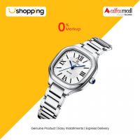 Naviforce Femme Square Edition Watch For Men Silver (NF-5042-7) - On Installments - ISPK-0139