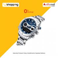 Naviforce ChronoElite Edition Watch For Men - Silver (NF-9232-6) - On Installments - ISPK-0139