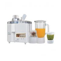 Bingo Deluxe 4 In 1 Juicer Blender & Dry Mill White (JBG-3800) - On Installments - ISPK-0067