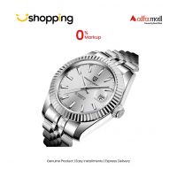 Benyar Pagani Design Automatic Men's Watch Silver (Pd-1645-2) - On Installments - ISPK-0118