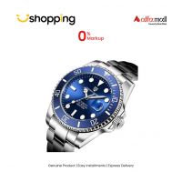 Benyar Pagani Design Automatic Men's Watch Silver (PD-1639-3) - On Installments - ISPK-0118