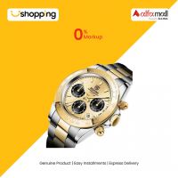 Benyar Exclusive Chronograph Edition Men's Watch Two Tone (BY-1174) - On Installments - ISPK-0118