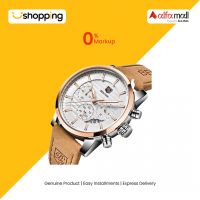 Benyar Exclusive Chronograph Edition Men's Leather Watch Brown (BY-1061) - On Installments - ISPK-0118