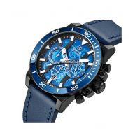 Benyar Erkek Edition Men's Leather Watch Blue (BY-5197-2) - ISPK