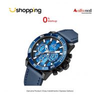 Benyar Erkek Edition Men's Leather Watch Blue (BY-5197-2) - On Installments - ISPK-0118