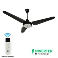 SK Fans Ceiling Fan Magnum (inverter) 56" Black-Greyn With Free Delivery On Installment By Spark Technologies.
