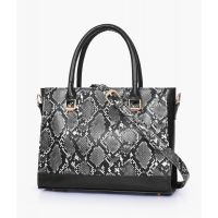 RTW Creation - Black snake handbag