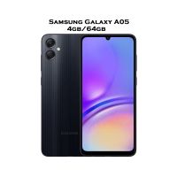 Samsung Galaxy A05 - 4GB RAM - 64GB ROM - Black - (Installments) 