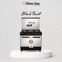 Glam Gas Cooking Range Black Forest | 0% Installment Available