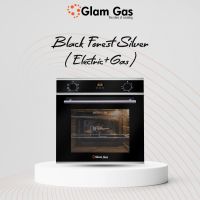 Glam Gas Black Forest Silver Gas + Electric Oven