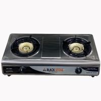 Black Stone Gas Stove ST-103 Silver With Free Delivery 