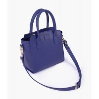 RTW Creation - Dark blue top-handle mini handbag