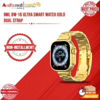 BML BW-16 Ultra Smart Watch Gold Dual Strap - Mobopro1