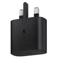 Samsung Galaxy 25w Adapter 3pin Black With Free Delivery By Spark Technology (Other Bank BNPL)