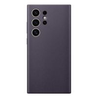 Samsung S24 Ultra Vegan Leather Case Black Purple With Free Delivery On Spark Technology (BNPL)