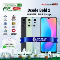 Dcode Bold 2 (4GB RAM 64GB Storage) PTA Approved | Easy Monthly Installments | The Original