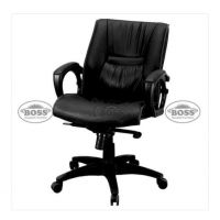 BOSS REVOLVING CHAIR B-518 SENATOR LOW BACK DOUBLE PLY Free Delivery | On Installment