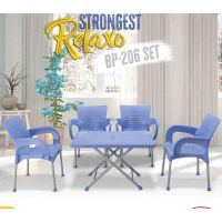 Boss RELAXO CHAIR (4)BP-206 BP-214-S FOLDING TABLE 214  Free Delivery | On Installment