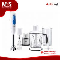 Braun MQ-3048 Multiquick-3-in-1 Stick blender, Whisker, 1.25Ltr Bowl Chopper and Spice grinder - On Installments