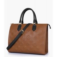 RTW Creation - Brown and black on-the-go handbag