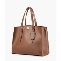 RTW Creation - Brown multi compartment satchel bag