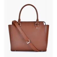 RTW Creation - Brown top-handle bag