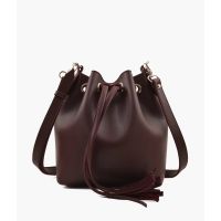 RTW Creation - Burgundy bucket bag