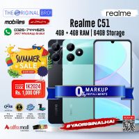 Realme C51 4GB RAM 64GB Storage | PTA Approved | 1 Year Warranty | Installments Upto 12 Months - The Original Bro 