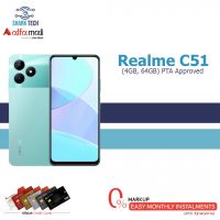 Realme C51 (4GB, 64GB) PTA Approved Non Active With Official Warranty - Installment - SharkTech