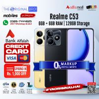 Realme C53 | 6GB RAM | 128GB Storage | Installment | PTA Approved | 1 Year Warranty | The Original Bro Mobiles