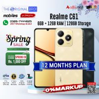 Realme C61 | 6GB + 12GB RAM | 128GB Storage | PTA Approved (Official) | 2 Year Warranty | Installments Upto 12 Months - The Original Bro Mobiles