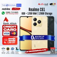 Realme C61 | 6GB RAM | 128GB Storage | 12 Months Installment | PTA Approved | 1 Year Warranty | The Original Bro Mobiles