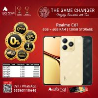 Realme C61 6GB-128GB | 1 Year Warranty | PTA Approved | Installments - The Game Changer