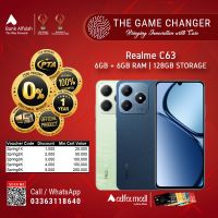 Realme C63 6GB RAM 128GB Storage | Installments Upto 12 Months - The Game Changer