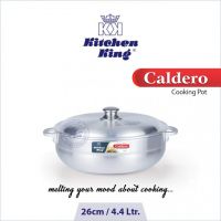 kitchen King metal Finish Caldero Pot 26cm 