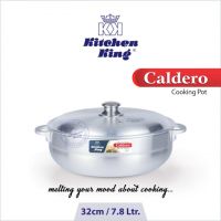 kitchen King metal Finish Caldero Pot 32cm 
