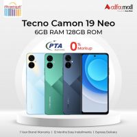 Tecno Camon 19 Neo 128GB 6GB RAM Dual Sim - Active - Same Day Delivery Only For Karachi-052