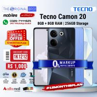 Tecno Camon 20 8GB RAM 256GB Storage