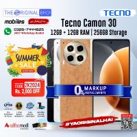 Tecno Camon 30 12GB 256GB | PTA Approved | 1 Year Warranty | Installment - The Original Bro